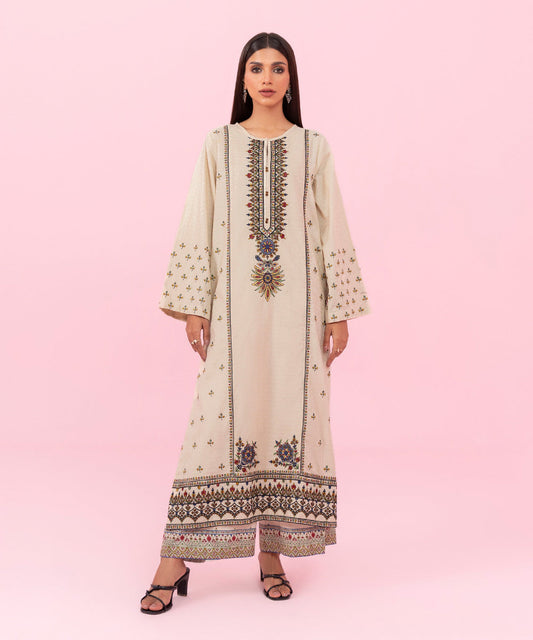 Sapphire - Embroidered Jacquard Shirt