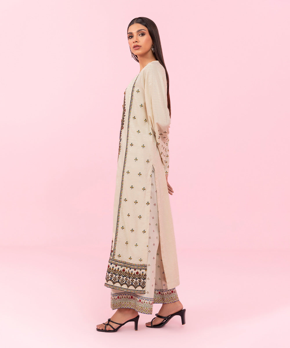 Sapphire - Embroidered Jacquard Shirt