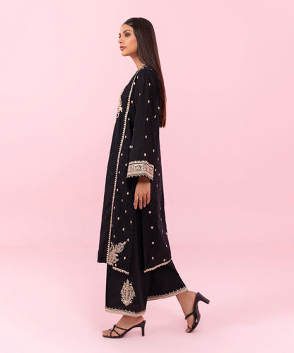 Sapphire - Embroidered Jacquard Shirt