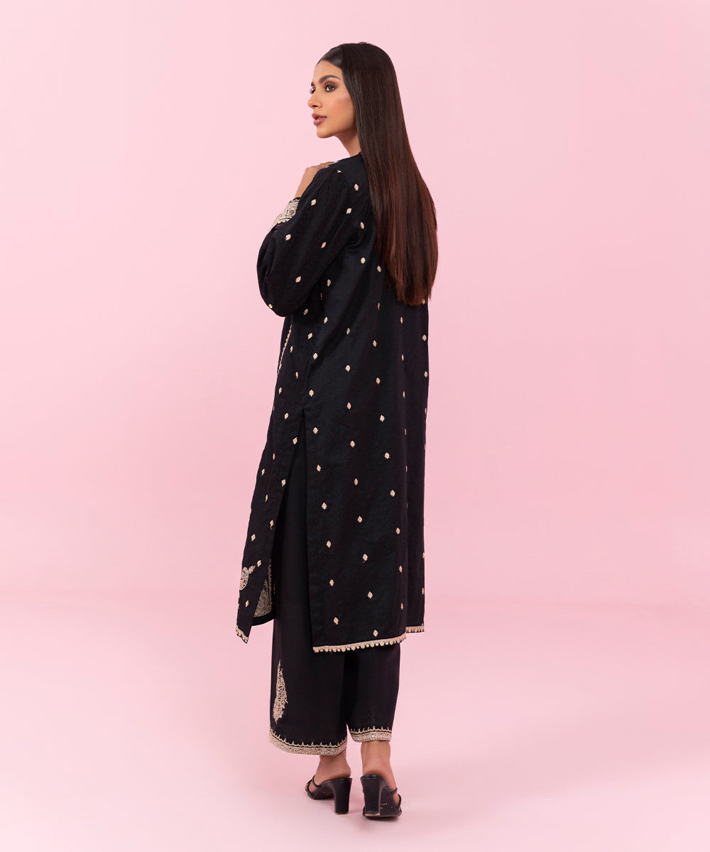 Sapphire - Embroidered Jacquard Shirt