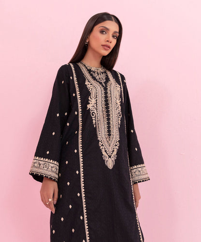 Sapphire - Embroidered Jacquard Shirt