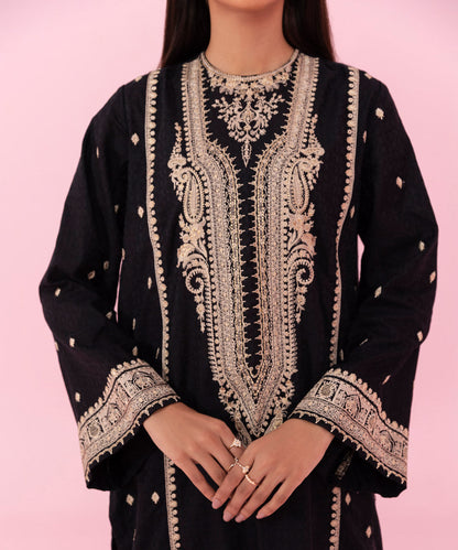 Sapphire - Embroidered Jacquard Shirt