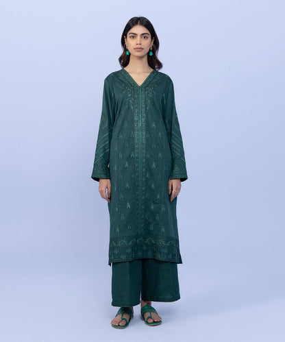 Sapphire - Embroidered Cotton Viscose Shirt