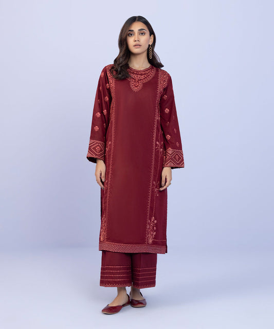 Sapphire - Embroidered Cotton Viscose Shirt