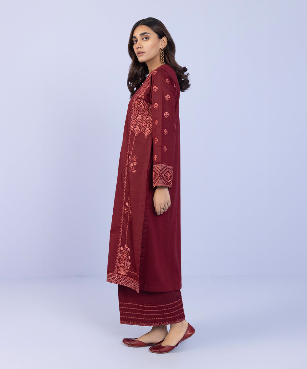 Sapphire - Embroidered Cotton Viscose Shirt