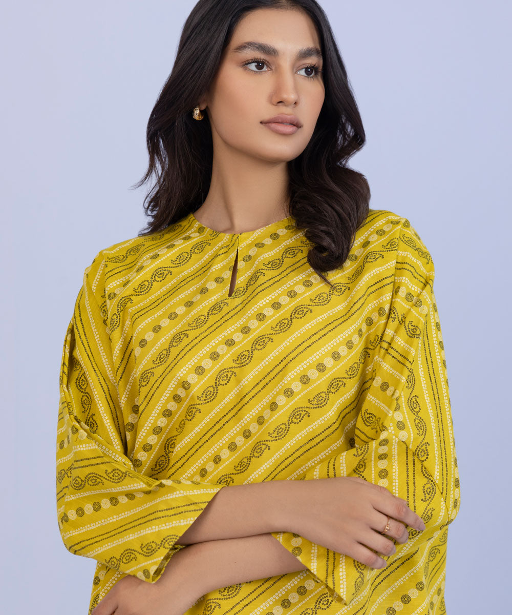 Sapphire - Printed Chunri Shirt