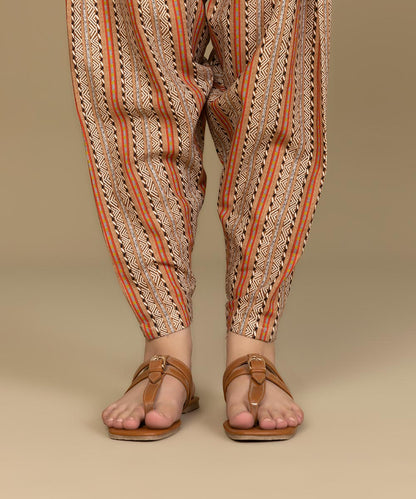 Sapphire - Printed Khaddar Shalwar