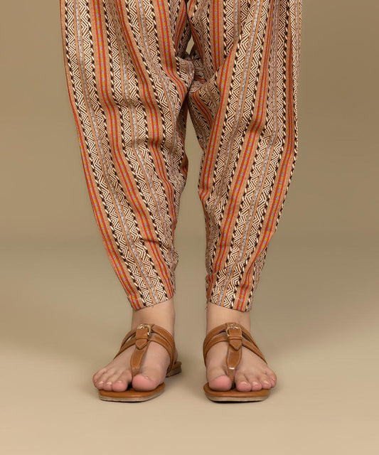 Sapphire - Printed Khaddar Shalwar
