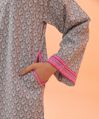 Sapphire - 2 Piece - Printed Cambric Suit