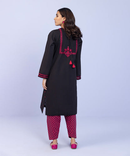 Sapphire - 2 Piece - Embroidered Cambric Suit