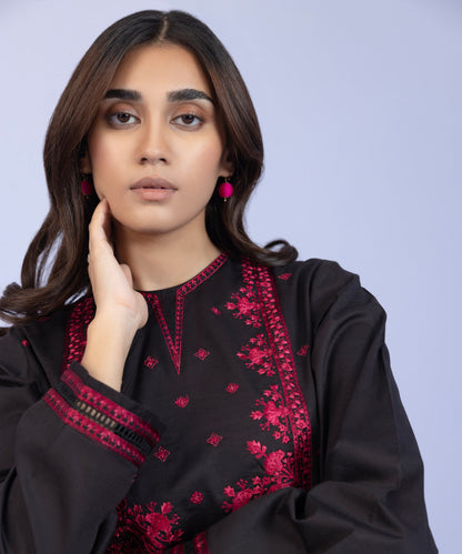 Sapphire - 2 Piece - Embroidered Cambric Suit