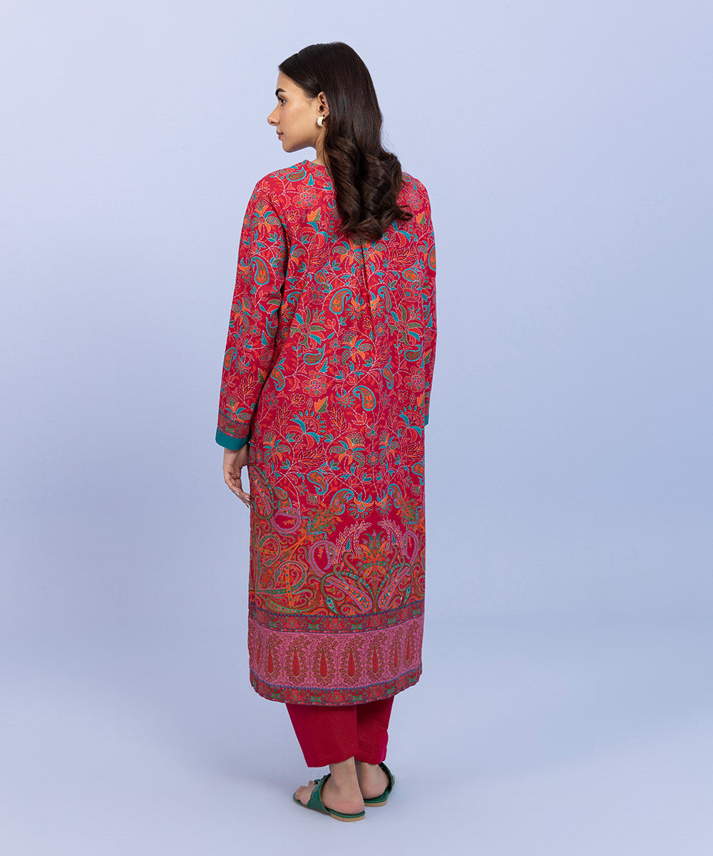 Sapphire - Printed Khaddar Shirt