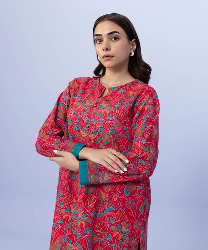 Sapphire - Printed Khaddar Shirt