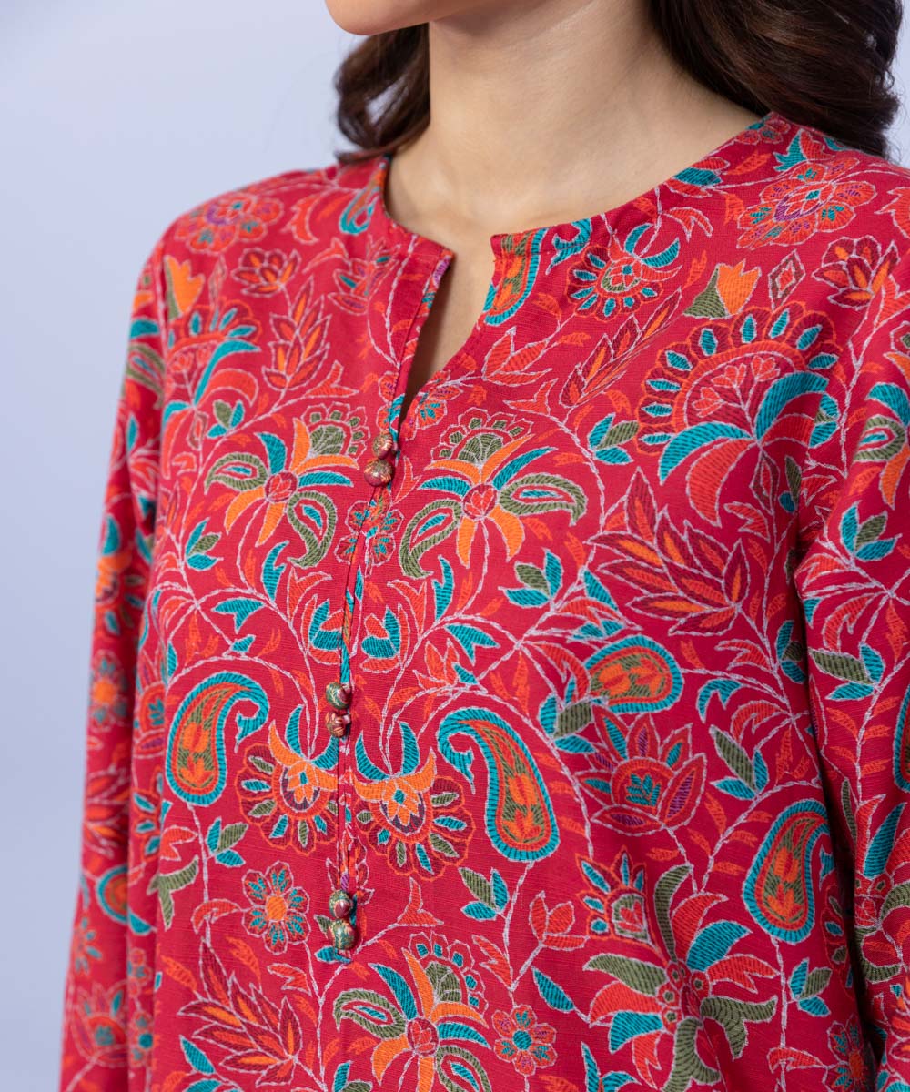 Sapphire - Printed Khaddar Shirt