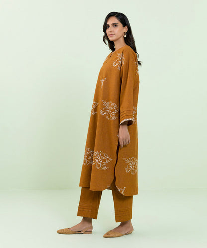 Sapphire - 2 Piece - Embroidered Cotton Suit