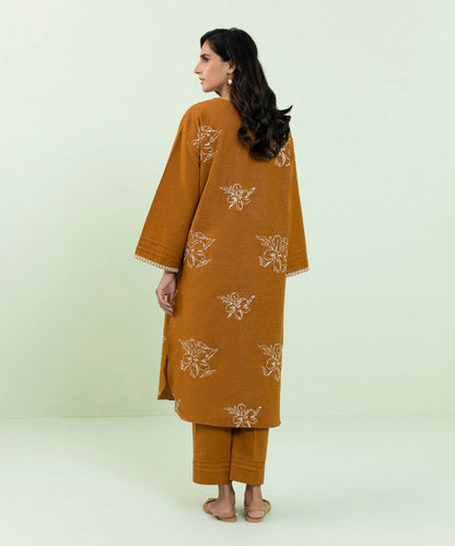 Sapphire - 2 Piece - Embroidered Cotton Suit