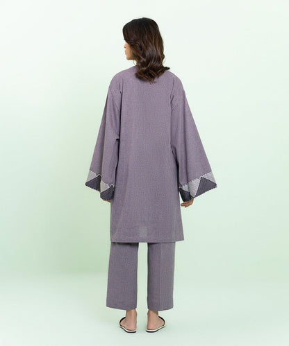 Sapphire - 2 Piece - Embroidered Cotton Suit