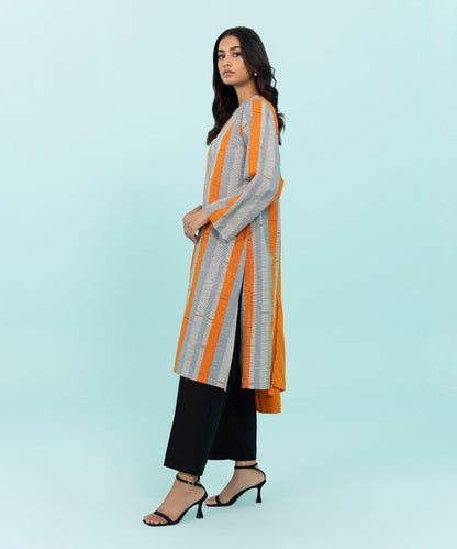 Sapphire - 2 Piece - Printed Khaddar Suit