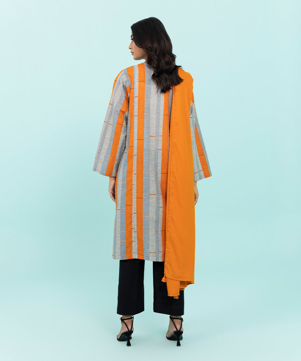 Sapphire - 2 Piece - Printed Khaddar Suit