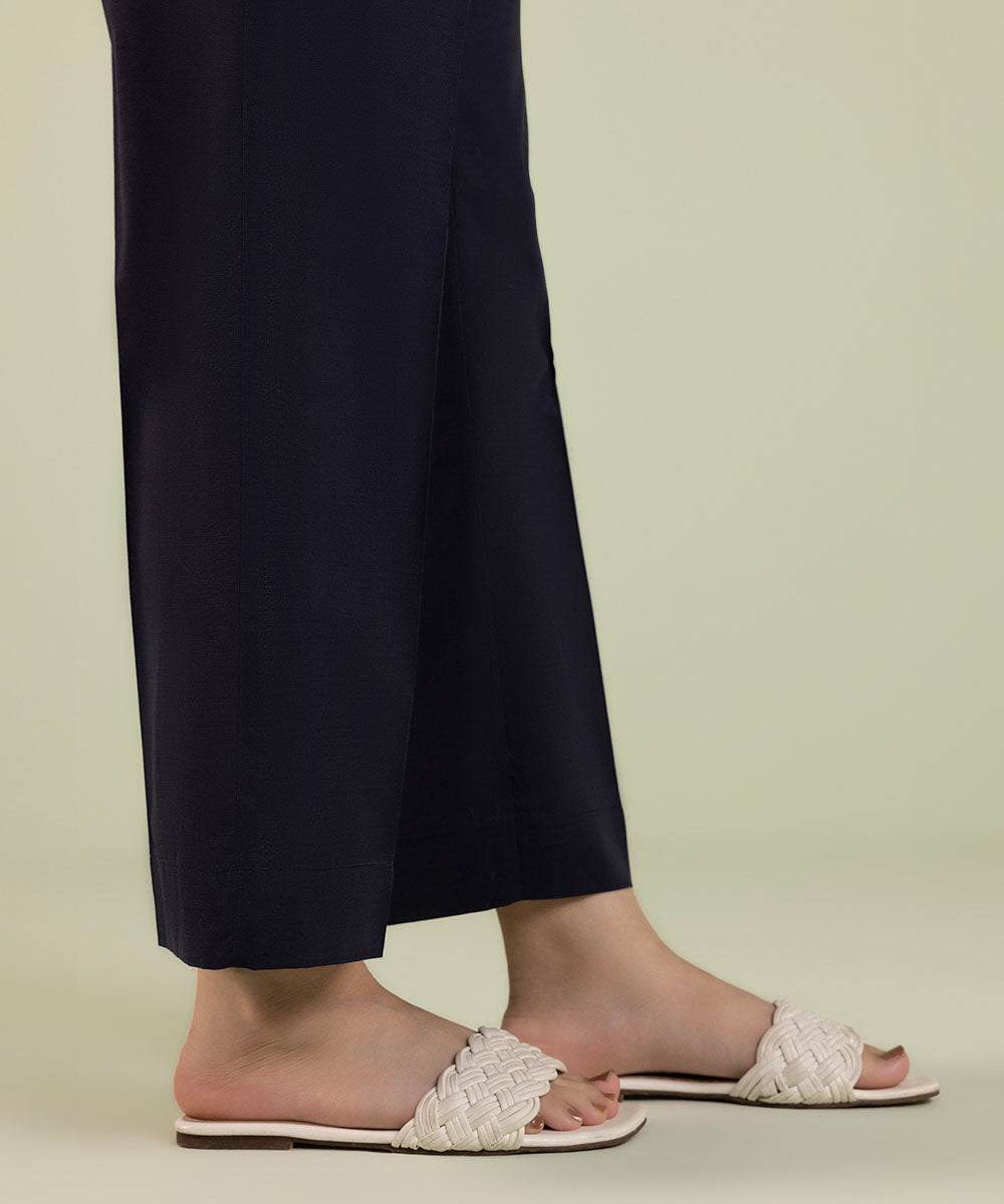 Sapphire - Cambric Straight Pants