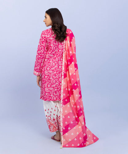 Sapphire - 3 Piece - Embroidered Khaddar Suit