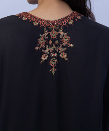 Sapphire - 2 Piece - Embroidered Linen Suit