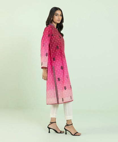 Sapphire - Embroidered Khaddar Shirt