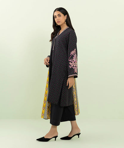 Sapphire - 2 Piece - Embroidered Khaddar Suit