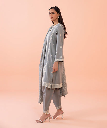 Sapphire - 3 Piece - Embroidered Lawn Suit