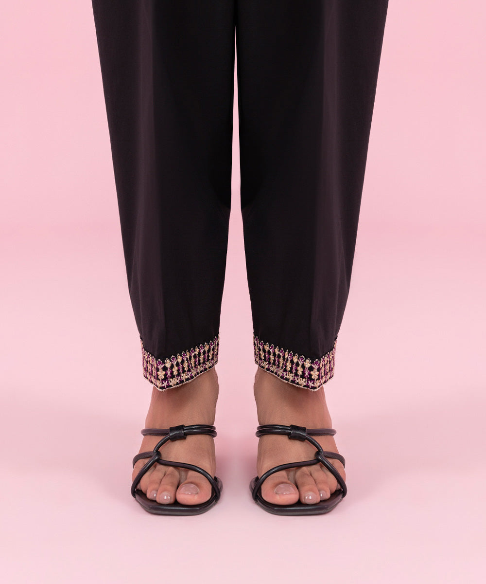 Sapphire - 3 Piece - Embroidered Jacquard Suit