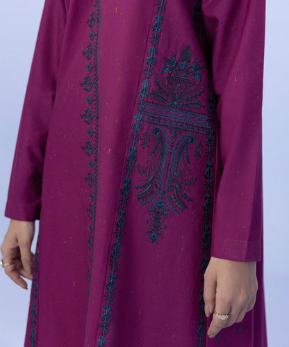 Sapphire - 3 Piece - Embroidered Cotton Suit