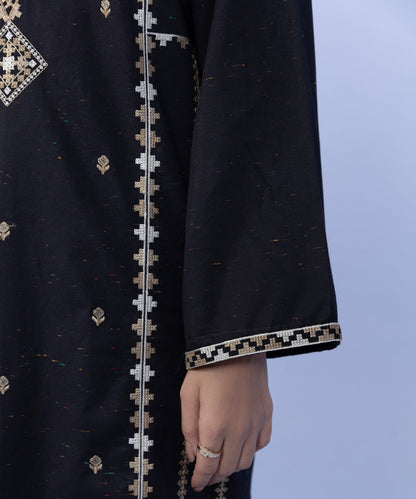 Sapphire - 3 Piece - Embroidered Cotton Suit