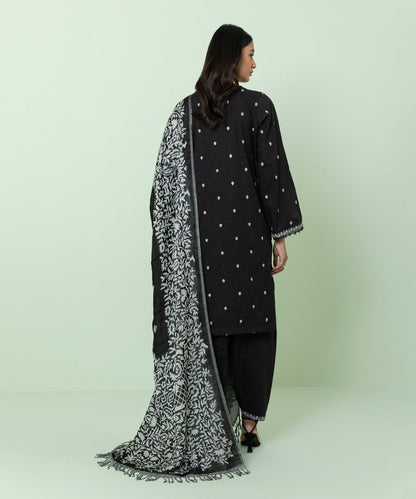 Sapphire - 3 Piece - Embroidered Multi Neps Suit