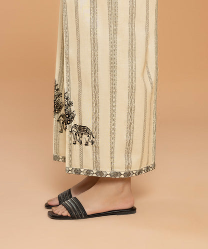 Sapphire - Embroidered Cotton Culottes