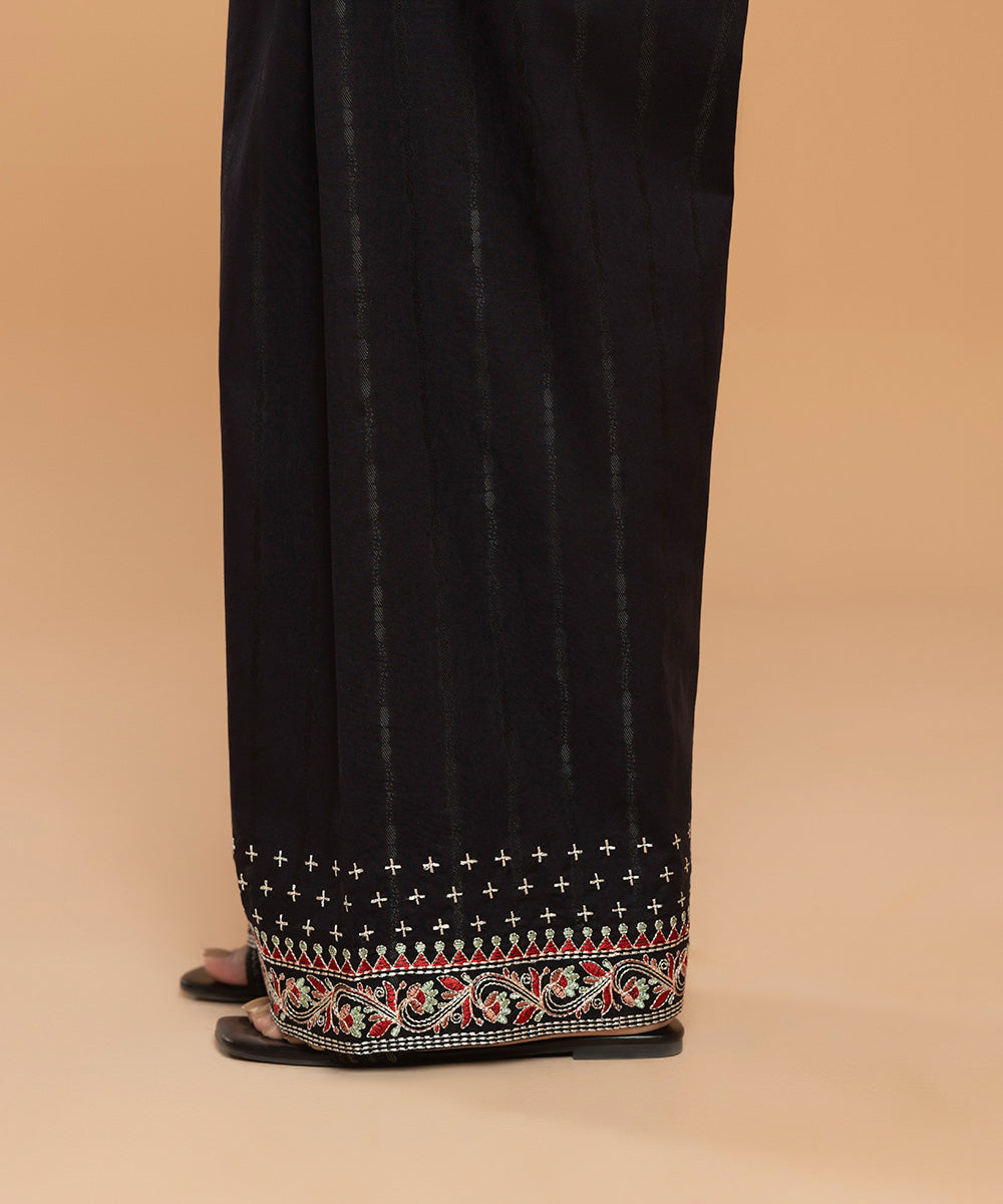 Sapphire - Embroidered Cotton Shalwar