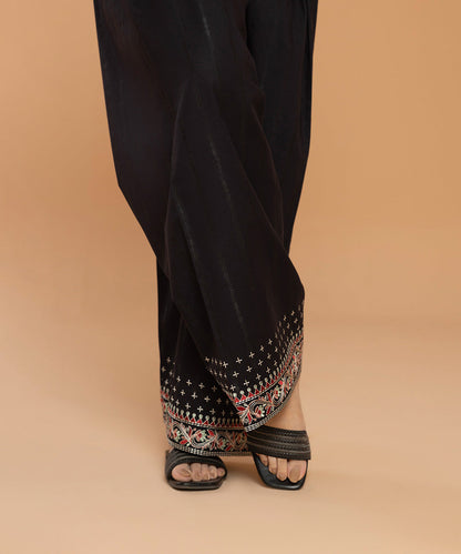 Sapphire - Embroidered Cotton Shalwar