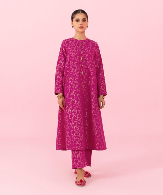 Sapphire - 2 Piece - Dyed Jacquard Suit