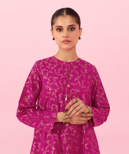 Sapphire - 2 Piece - Dyed Jacquard Suit