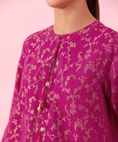 Sapphire - 2 Piece - Dyed Jacquard Suit