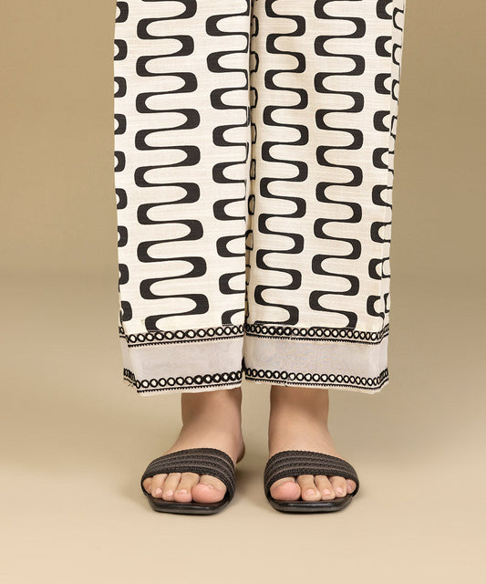 Sapphire - Embroidered Khaddar Culottes