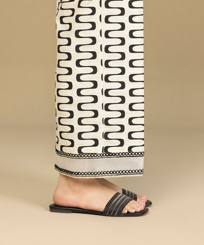 Sapphire - Embroidered Khaddar Culottes