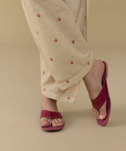 Sapphire - Embroidered Khaddar Shalwar