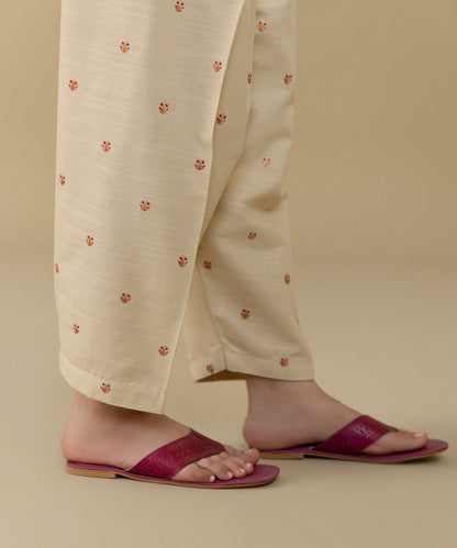 Sapphire - Embroidered Khaddar Shalwar