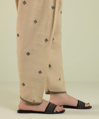 Sapphire - Embroidered Khaddar Shalwar
