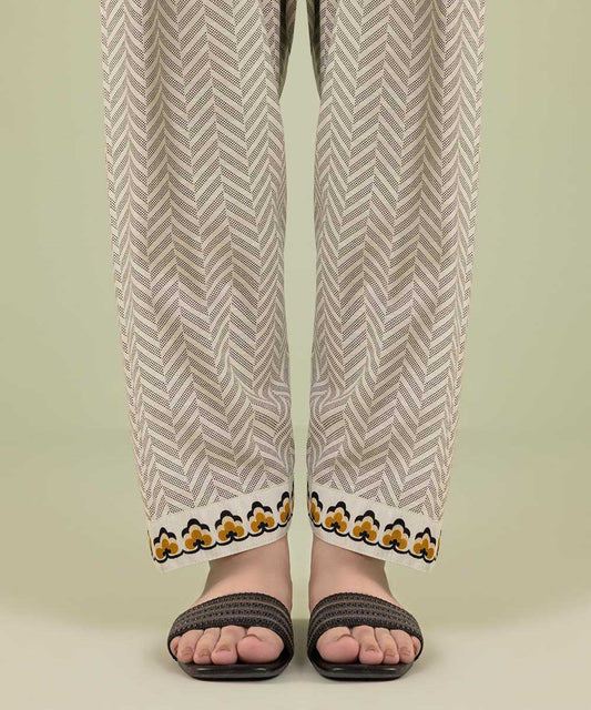 Sapphire - Printed Khaddar Shalwar