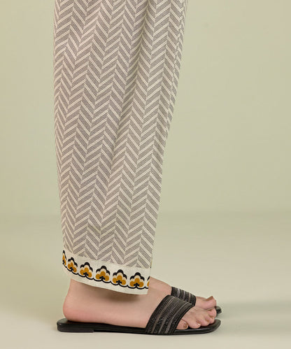 Sapphire - Printed Khaddar Shalwar