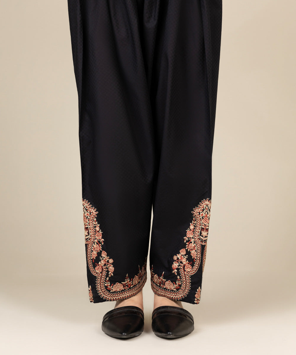 Sapphire - Embroidered Dobby Shalwar