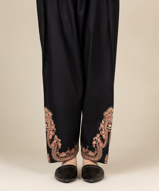 Sapphire - Embroidered Dobby Shalwar