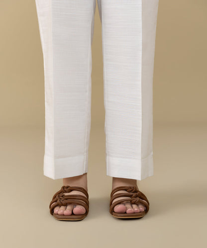 Sapphire - Khaddar Straight Pants