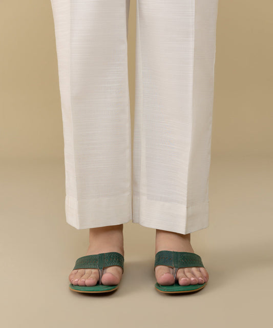 Sapphire - Khaddar Straight Pants